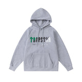 Jinquedai fw Trapstar Tiger Head Towel Embroidered Hoodie Men Woman Fleece Sweater Hooded jinquedai