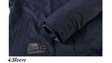 Jinquedai Winter Men's Bomber Jacket Casual Male Outwear Fleece Warm Hooded Coats Fashion Retro Military Jackets Man Brand Clothing jinquedai