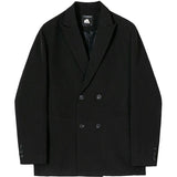 Jinquedai  Essential Double Breasted Style Blazer jinquedai