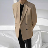 Jinquedai  Essential Double Breasted Style Blazer jinquedai