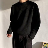 Jinquedai  Sleeve Ribbed Sweater jinquedai