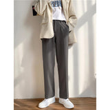 Jinquedai  Straight Suit Trousers jinquedai