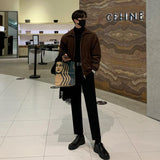Jinquedai  Zipped Velvet Jacket jinquedai