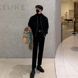Jinquedai  Zipped Velvet Jacket jinquedai