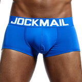 Jinquedai  New Sexy Men Underwear Boxer Breathable Mesh boxershorts men Male Underpants cueca Gay penis Man Panties Mens Trunks jinquedai