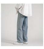 Jinquedai Jeans Pants Trousers for Men Jean Spring Denim Mens Man Male Trendyol Streetwear Korean Fashion Men Boys Large Flare Sale jinquedai