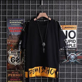 Jinquedai Idopy Korean Fashion Men`s Street Style Lace Punk Gothic Pullover Designer Steampunk Hem Hip Hop Sweatshirts Shirts Tees jinquedai