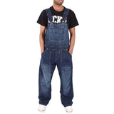 Jinquedai New Style Men Baggy Jeans Suspender Pants Fashion Multi-pockets Loose Denim Trousers  Jumpsuit Bib Pants Pocket Overalls S-5XL jinquedai