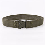 2021 Jingquedai 2New Army Style Combat Belts Quick Release Tactical Belt Fashion Men Canvas Waistband Outdoor Hunting Camouflage Waist Strap jinquedai