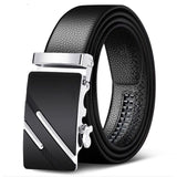 Men Belts Automatic Buckle Belt Genune Leather High Quality Belts For Men Leather Strap Casual  Buises  for Jeans jinquedai