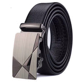 Men Belts Automatic Buckle Belt Genune Leather High Quality Belts For Men Leather Strap Casual  Buises  for Jeans jinquedai