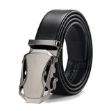 Men Belts Automatic Buckle Belt Genune Leather High Quality Belts For Men Leather Strap Casual  Buises  for Jeans jinquedai