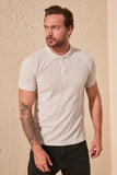 Trendyol Male Colar Jacquard Polo Collar T-Shirt TMNSS20PO0009 Men &#39;S Clothing Fashion Summer Spring Male Top T-shirt футболка jinquedai