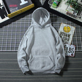 Hooded Sweatshirt Men S-4XL Jumpers Soft Oversized Hoodie Light Plate Long Sleeve Pullover Solid Women Couple Clothes Asian Size jinquedai