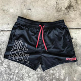 Jingquedai 2022 New Summer Men&#39;s Beach Pants Plus Size Shorts Mesh Five-Point Breathable Basketball Training Pants Sports Casual Shorts jinquedai