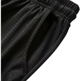 Jingquedai Stretch Ice Silk Breath Board Shorts for Men Mesh Breathable Loose Size Shorts Quick Dry Men&#39;s Shorts Causal Sports Sorts jinquedai