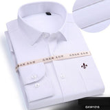 Jinquedai  Brand Men Shirt Male Dress Shirts Men Fashion Casual Long Sleeve Business Formal Shirt Camisa Social Masculina jinquedai