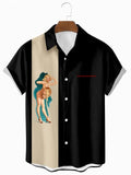 Jingquedai   2022 Short-sleeved  Plus Size Summer Dresses Pattern 2 Creative 3D Printed  Men&#39;s Shirts jinquedai