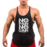 New Arrivals Bodybuilding stringer tank top man Cotton Gym sleeveless shirt men Fitness Vest Singlet sportswear workout tanktop jinquedai