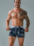 Heavywood Summer Men&#39;s Beach Swimming Trunks Drawstring Elastic Waist Swimsuit Shorts Man Plus Size Quick Drying Swimwear Shorts jinquedai