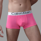 High Quality Calivn Klain Letter Printing Men&#39;s Boxer Underwear Soft Boxershorts Cotton Underpants 3D Pouch Shorts Male Panties jinquedai