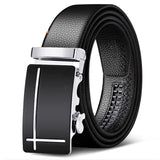 Men Belts Automatic Buckle Belt Genune Leather High Quality Belts For Men Leather Strap Casual  Buises  for Jeans jinquedai