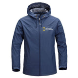 2021 Men&#39;s windbreaker jacket printing zipper jacket spring and autumn men&#39;s jacket windbreaker waterproof hooded jacket men jinquedai