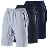Jinquedai  Summer Men Casual Shorts Pants Loose Cotton Movement Dry Quickly Fitness Shorts jinquedai