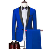 Men Autumn Wedding Party Three Pieces Jacket Trousers Set Large Size 5XL 6XL Male Blazer Coat Pants Vest Fashion Slim Fit Suit jinquedai