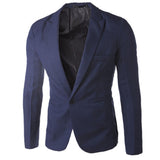 Jacket Man Dress Blazer Men Slim Fit Male Suits One Button Office Men&#39;s Clothing Fashion Hombre Blazer Men Jackets jinquedai