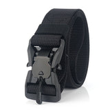 Jinquedai Belts for Men Military Equipment Genuine Tactical Belt Quick Release Magnetic Buckle Outdoor Hunting Waistband Sports jinquedai