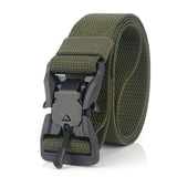 Jinquedai Belts for Men Military Equipment Genuine Tactical Belt Quick Release Magnetic Buckle Outdoor Hunting Waistband Sports jinquedai