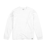 Jinquedai Spring New Long Sleeve T Shirt Men Solid Color 100% Cotton O-neck Tops Plus Size High Quality T-shirt jinquedai