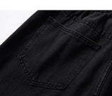 Jingquedai   Autumn New Streetwear Baggy Jeans Men Korean Fashion Loose Straight Wide Leg Pants Male Brand Clothing Black Light Blue jinquedai
