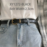 Jingquedai Women Belt Genuine Leather Ladies Thin Belts Fashion Luxury Brand High Quality Female Jeans Windbreaker Waistband jinquedai