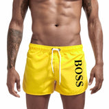Jingquedai Swim Shorts Summer Colorful Swimwear Man Swimsuit Swimming Trunks Sexy Beach Shorts Surf Board Male Clothing Pants jinquedai