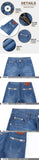 JingquedaiClassic Men Casual Mid-Rise Straight Denim Jeans Long Pants Comfortable Trousers Loose Fit New Brand Menswear man&#39;s jeans jinquedai