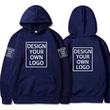 Customized Men Sweatshirt Pullovers Men&#39;s Pullovers Custom Hoodie Personalized Logo Badges Custom Top Unisex Sweetshirts S-4XL jinquedai