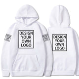Customized Men Sweatshirt Pullovers Men&#39;s Pullovers Custom Hoodie Personalized Logo Badges Custom Top Unisex Sweetshirts S-4XL jinquedai