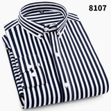Jingquedai   NEW Men Fashion Casual Long Sleeved Printed Shirt Slim Fit Male Social Business Dress Shirt Brand Men Clothing Soft Comfortable jinquedai