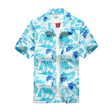 Jinquedai 26 Colors Summer Fashion Mens Hawaiian Shirts Short Sleeve Button Coconut Tree Print Casual Beach Aloha Shirt Plus Size 5XL jinquedai