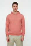 Trendyol Men &#39;S Regular Fit Hooded Kangaroo Pocket Sweatshirt TMNAW20SW0162 jinquedai