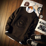Hot New Fashion Men Sweatshirt Letter Print Hoodie Tracksuits Pullovers Harajuku Sweatshirt Mens Sudaderas Hombre 5XL jinquedai