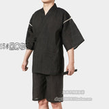 Summer 95% cotton Japan style Kimono pajamas sets for men Male short sleeve sleep lounge sleepwear Man Kimono Yukata A52511 jinquedai