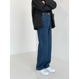 Jinquedai  Classic Straight Fit Jeans jinquedai