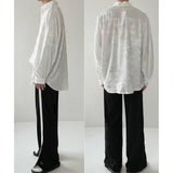 Jinquedai  Vintage Pattern Silk Shirt jinquedai
